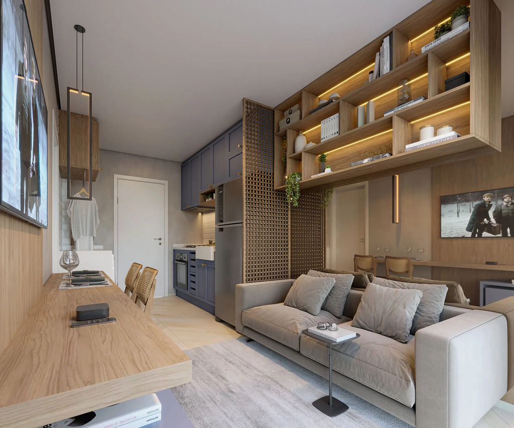 Apartamento à venda em São Paulo, Campo Grande, com 2 quartos, 34,27m² - Renaldo Moura