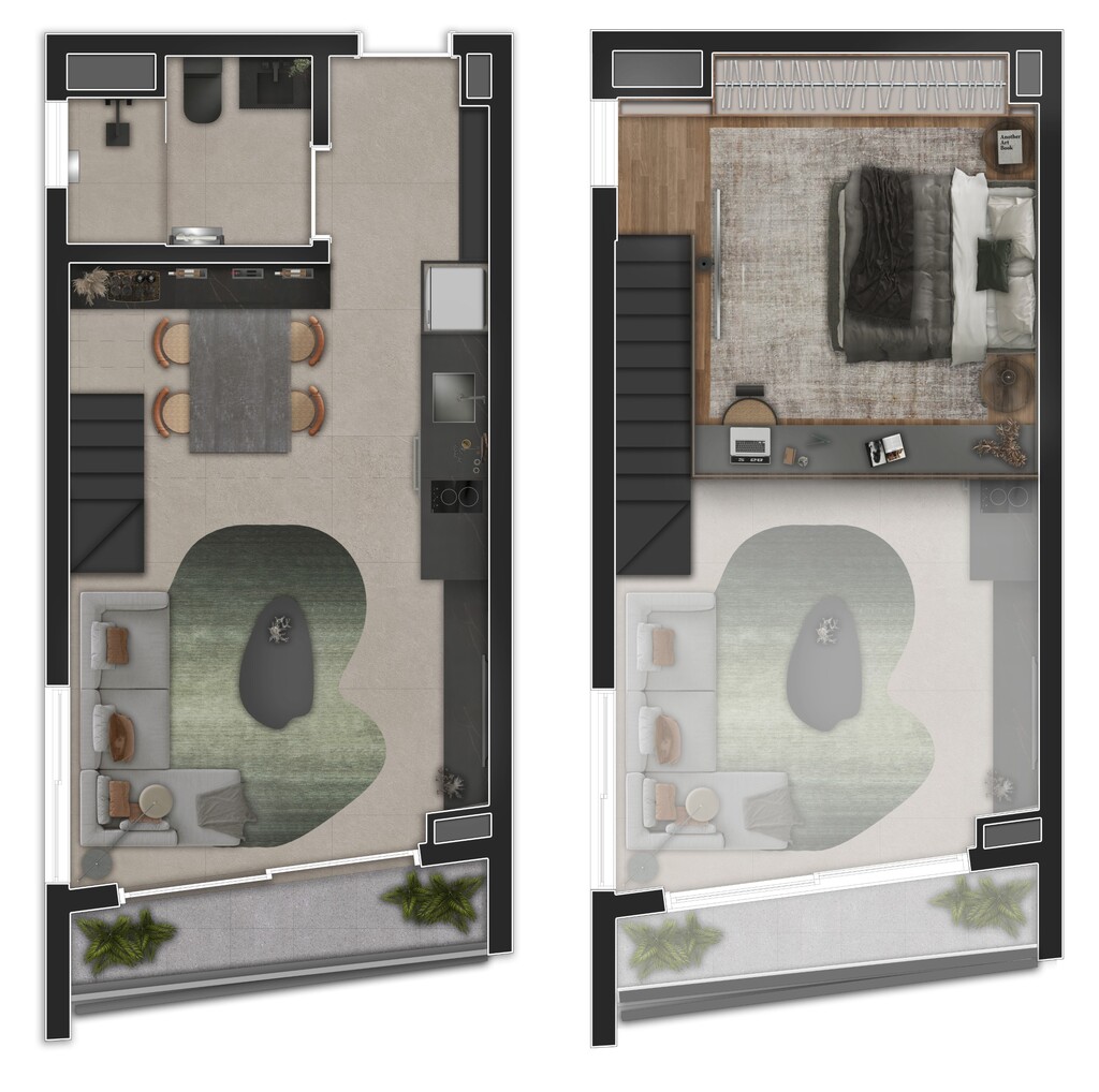 Apartamento, 1 quarto, 25 m² - Foto 9