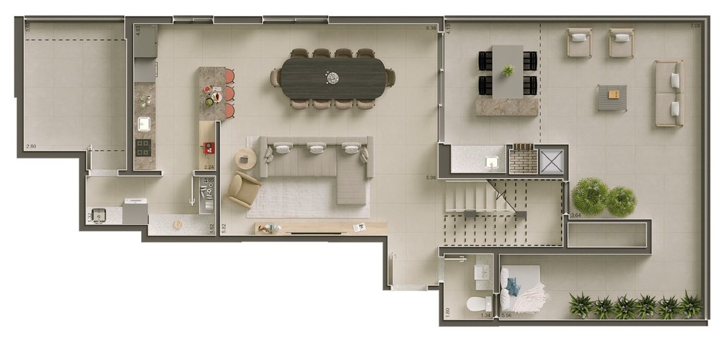 Apartamento, 3 quartos, 236 m² - Foto 40