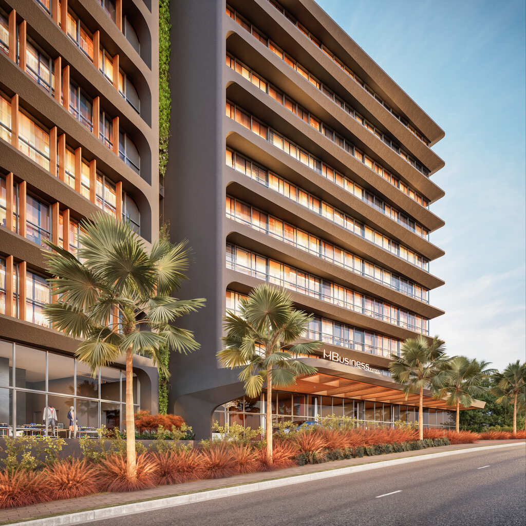 Fachada Fadel - Sala comercial à venda em Campo Grande, Jardim Veraneio, 50,51m²