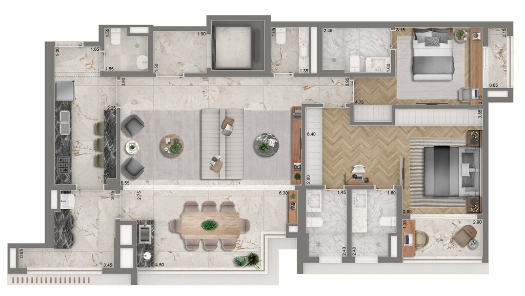Cobertura à venda com 3 quartos, 358m² - Foto 23