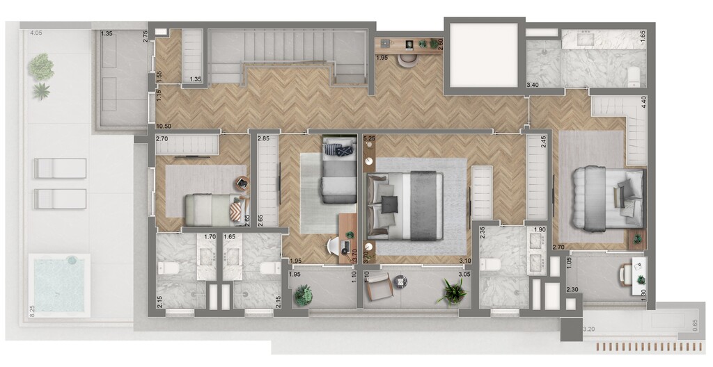 Cobertura à venda com 3 quartos, 358m² - Foto 35