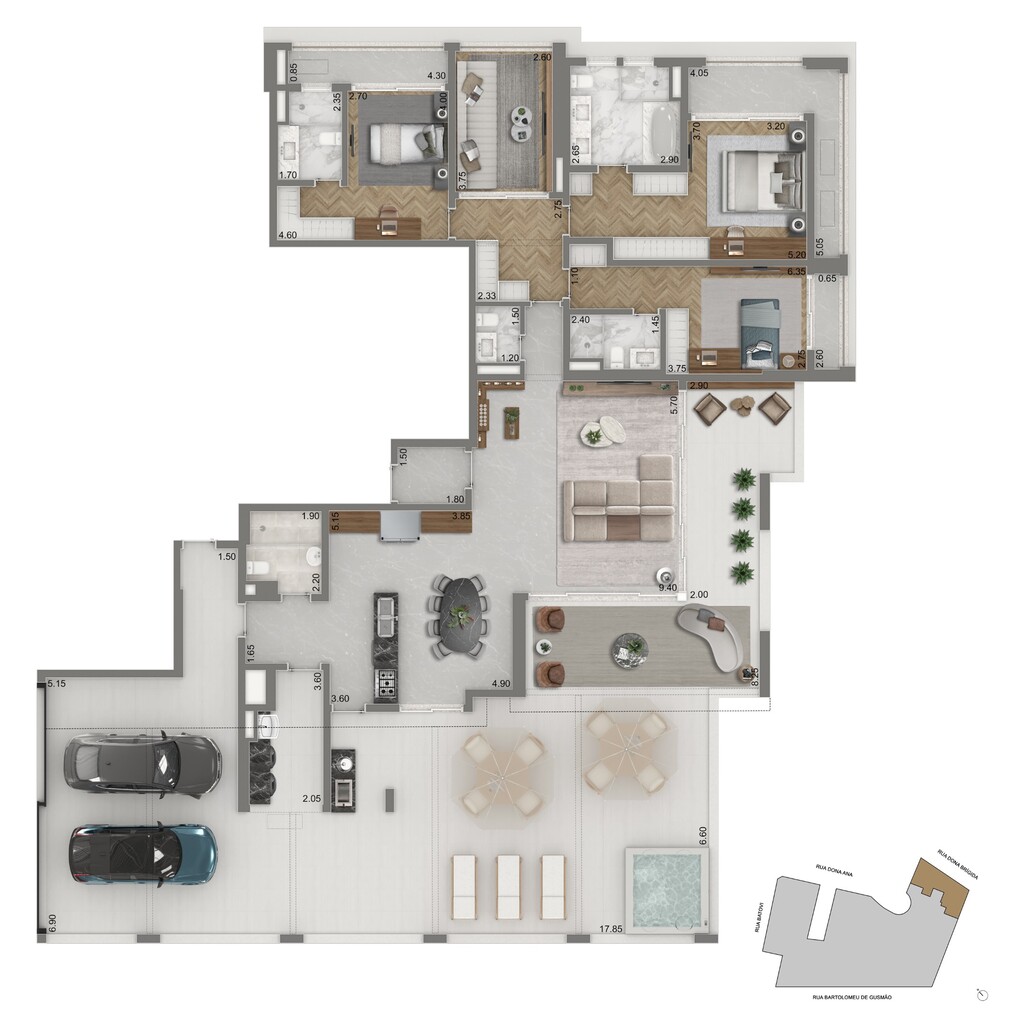 Cobertura à venda com 3 quartos, 358m² - Foto 36