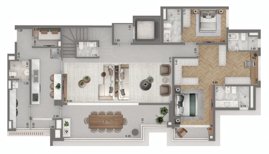 Cobertura à venda com 3 quartos, 358m² - Foto 37
