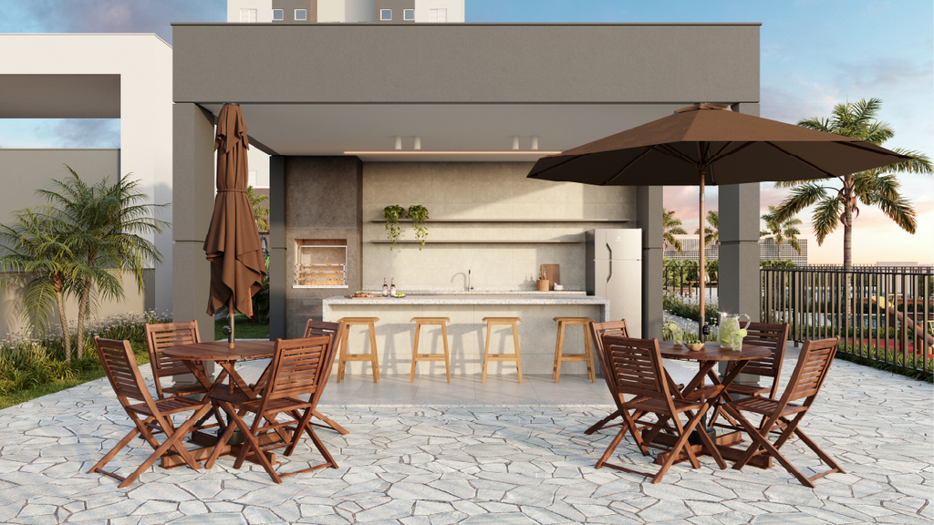 Apartamento de 1 quarto, 45m² no bairro Jardim Santo André, em Hortolândia | Eu Corretor