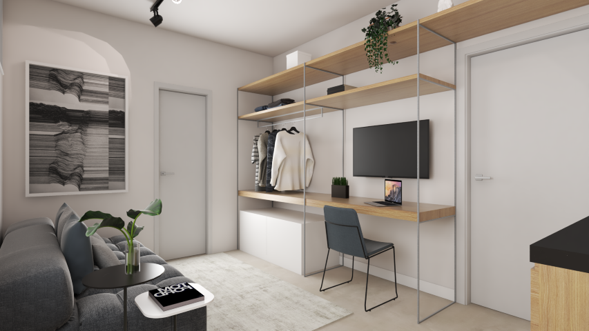 Cobertura, 1 quarto, 64 m² - Foto 5