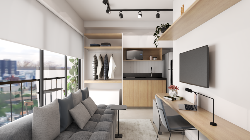 Cobertura, 1 quarto, 64 m² - Foto 6