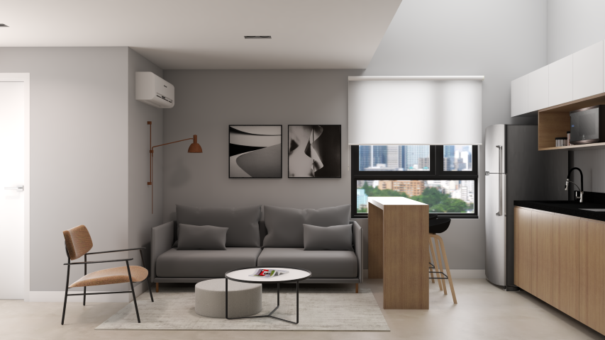 Cobertura, 1 quarto, 64 m² - Foto 9