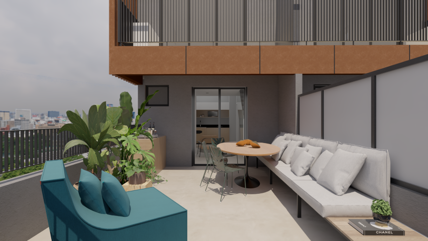 Cobertura, 1 quarto, 64 m² - Foto 12