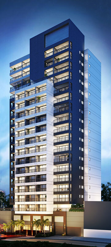 Studio à venda em São Paulo, Centro, com 1 quarto, 51,11m² - Renaldo Moura