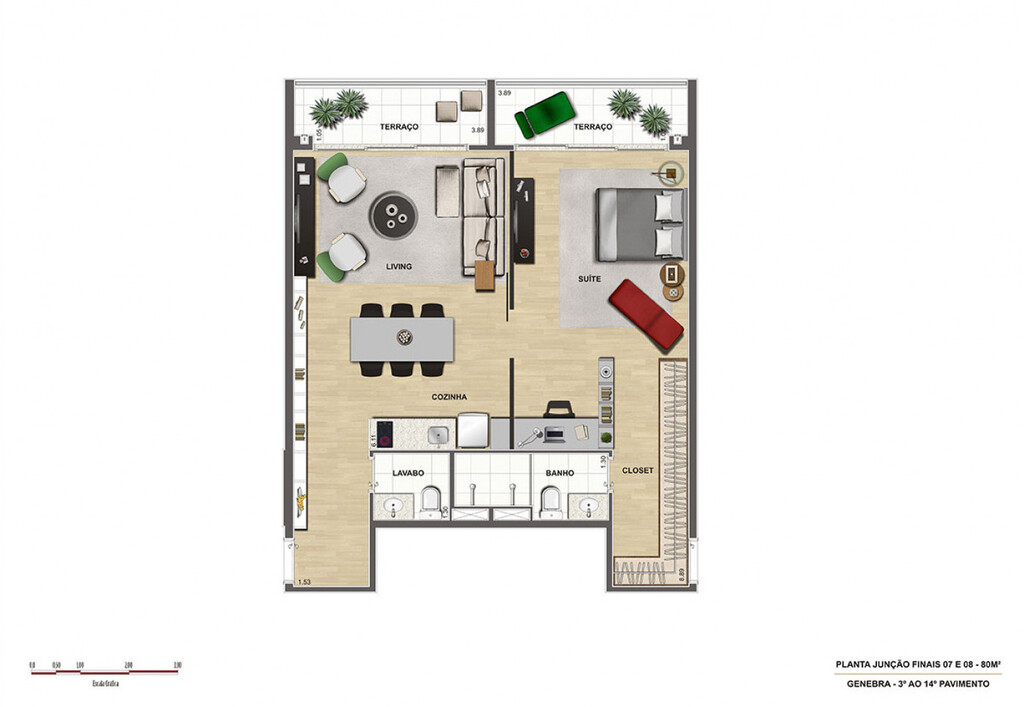 Apartamento à venda com 1 quarto, 33m² - Foto 49