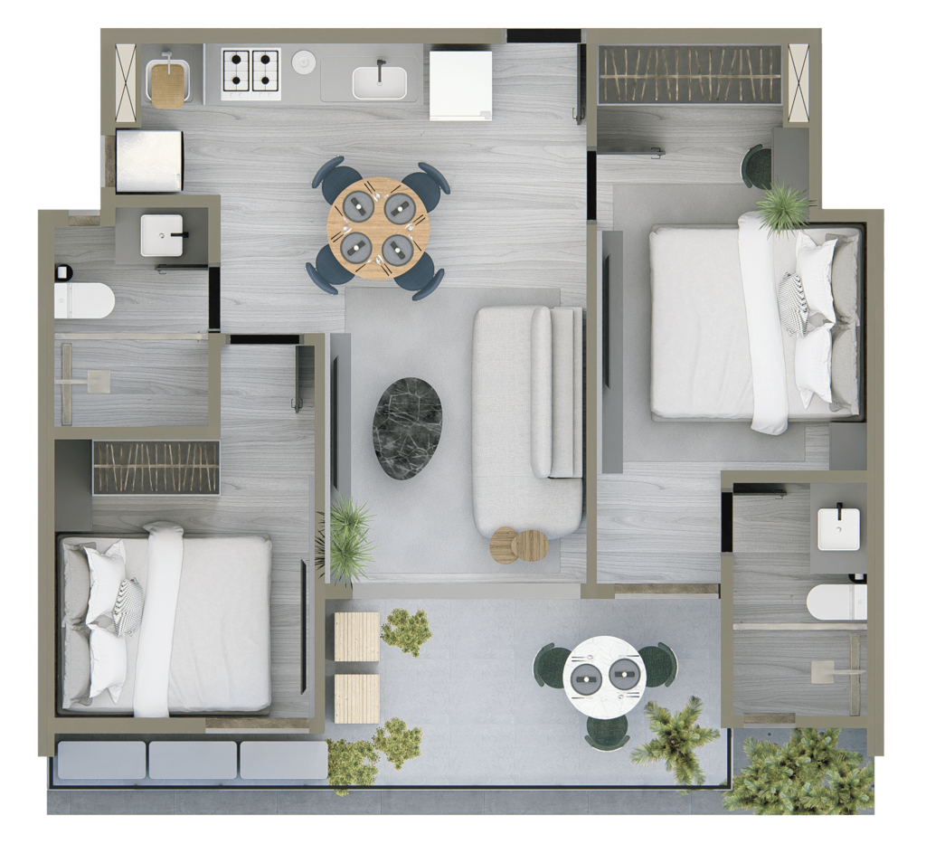 Apartamento à venda com 2 quartos, 56m² - Foto 21