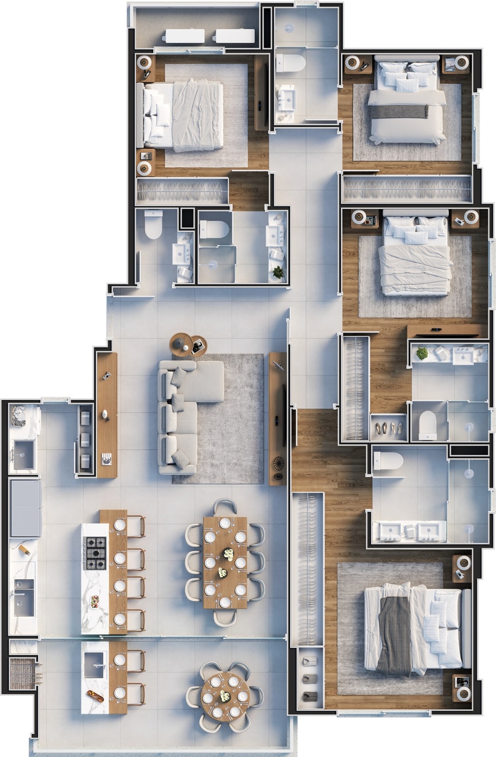 Cobertura, 4 quartos, 274 m² - Foto 10