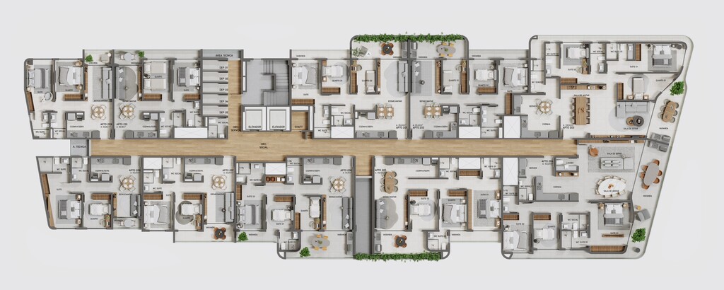 Apartamento à venda com 3 quartos, 140m² - Foto 19