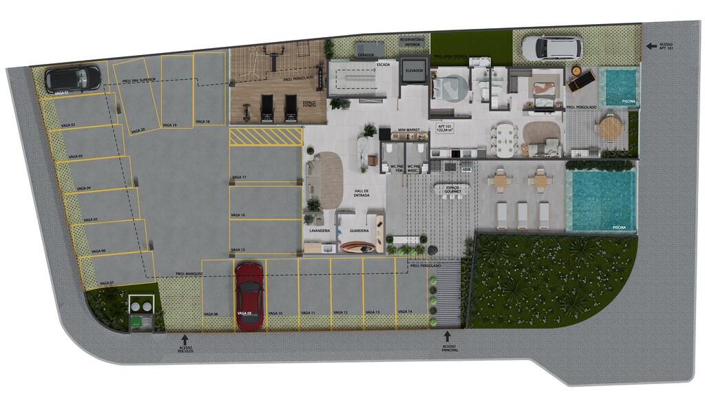 Apartamento à venda com 1 quarto, 29m² - Foto 17