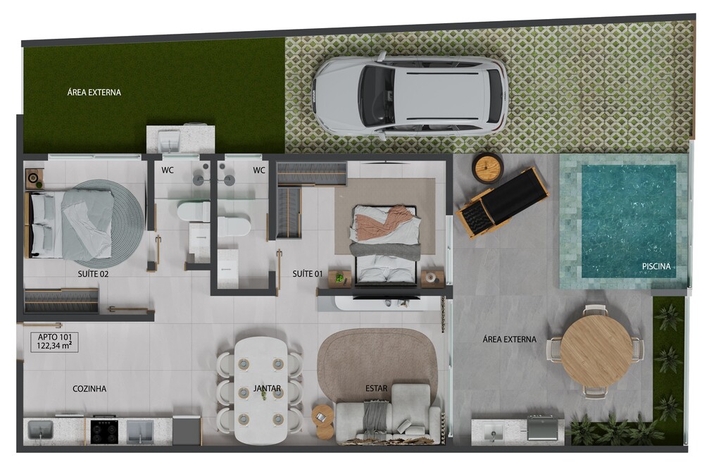 Apartamento à venda com 1 quarto, 29m² - Foto 26