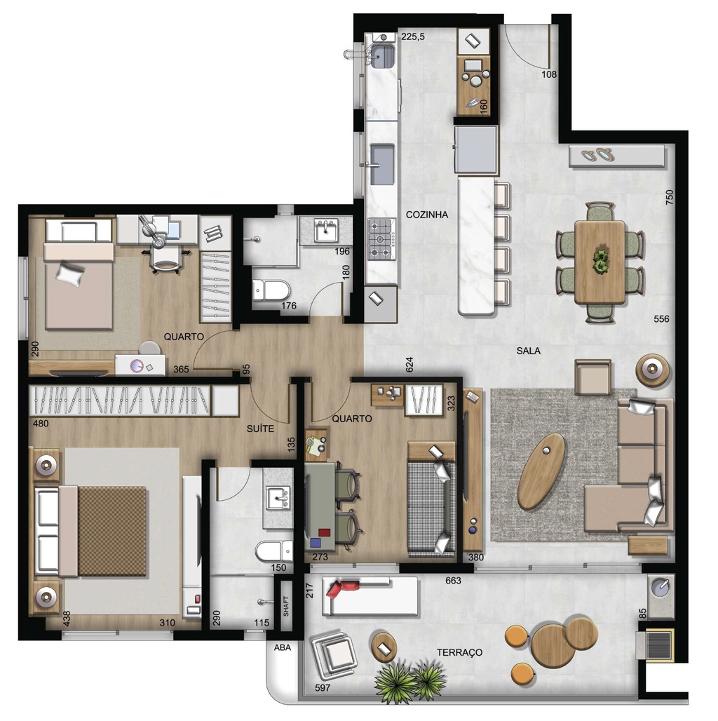 Cobertura, 3 quartos, 171 m² - Foto 19