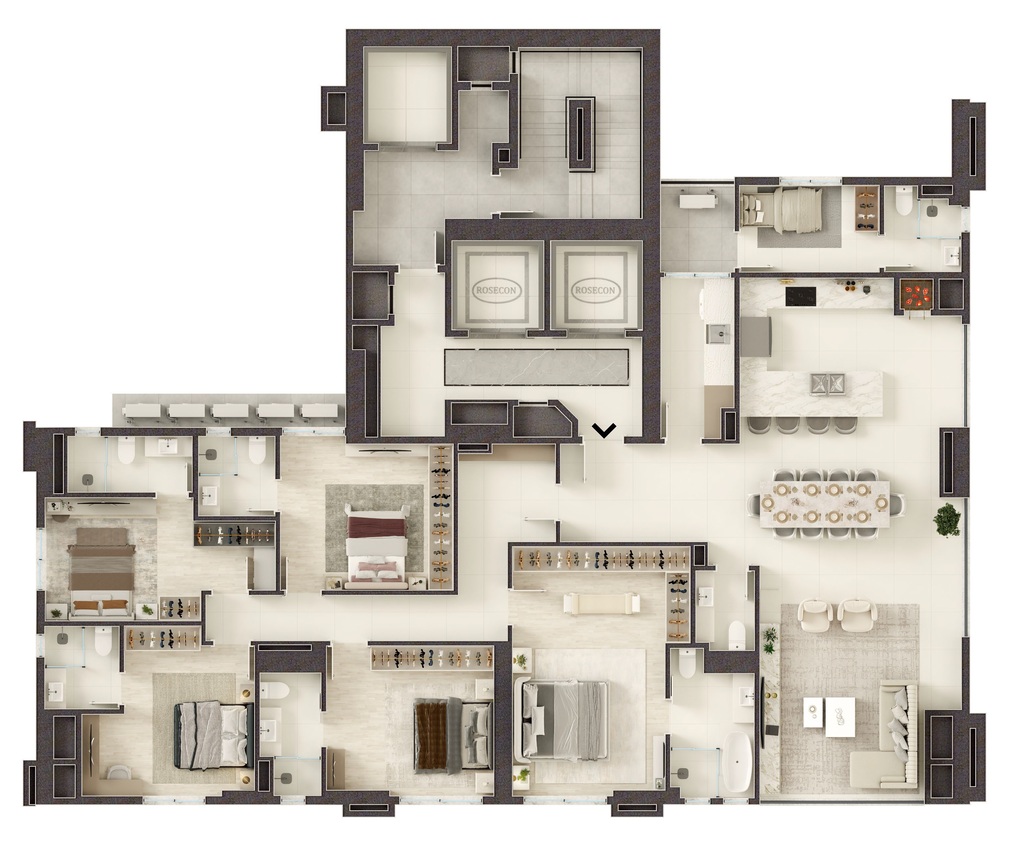 Apartamento, 4 quartos, 185 m² - Foto 23