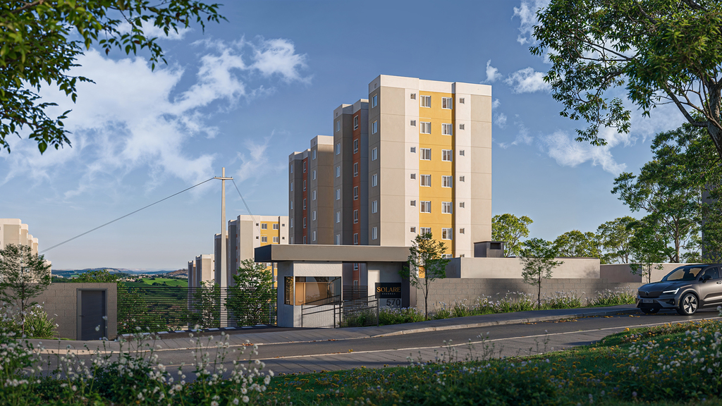 Apartamento à venda com 2 quartos, 35.82m² - Jardim Nova Esperança,Londrina