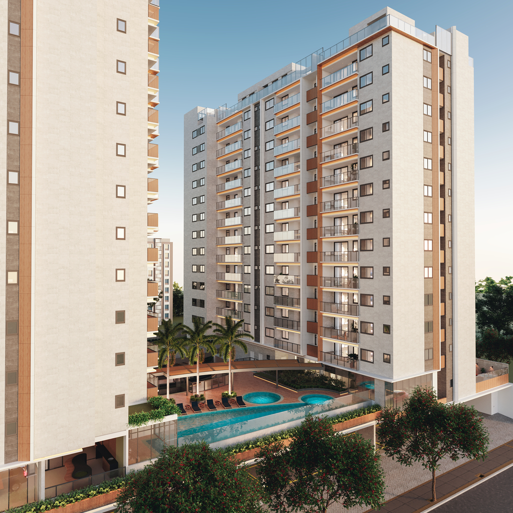 Apartamento à venda em Vila Velha, Praia de Itaparica, com 3 quartos, 96,85m² - Macarineli Imóveis