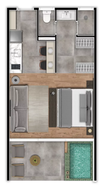 Apartamento, 1 quarto, 40 m² - Foto 9
