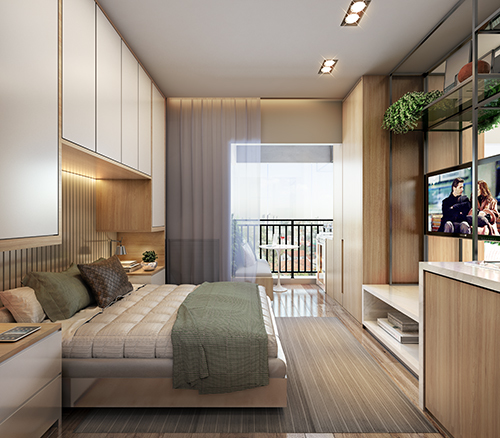 Studio à venda em São Paulo, Vila Prudente, com 1 quarto, 26,13m² - Imóveis Magamar