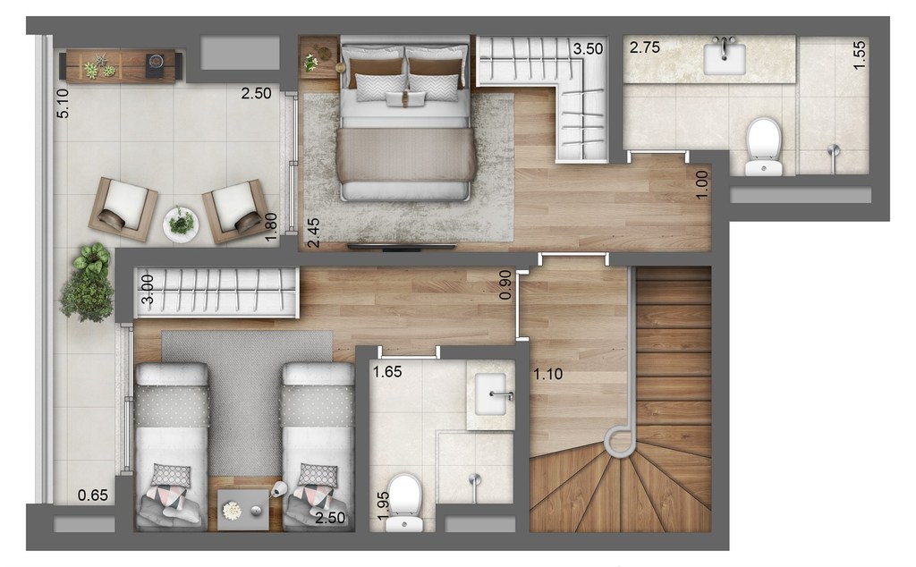 Apartamento, 2 quartos, 91 m² - Foto 19