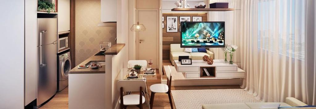 Apartamento à venda em São Paulo, Vila Santa Catarina, com 2 quartos, 34,9m² - Renaldo Moura