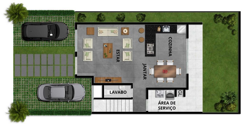 Casa, 2 quartos, 169 m² - Foto 17