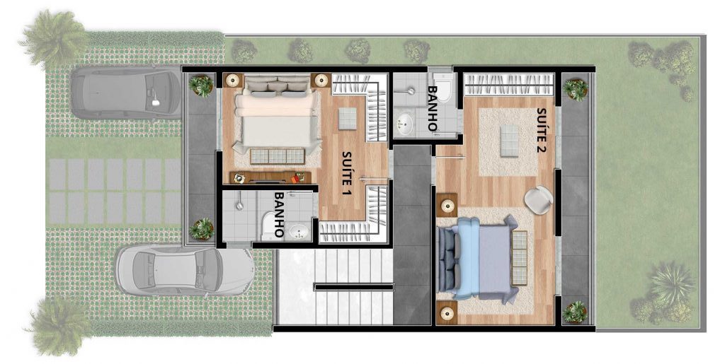 Casa, 2 quartos, 169 m² - Foto 18
