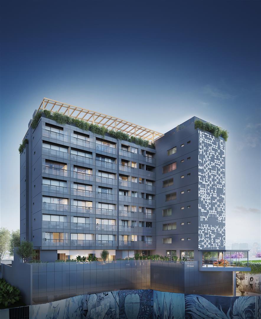 Studio à venda em São Paulo, Vila Madalena, com 1 quarto, 28,86m² - Renaldo Moura