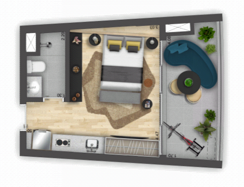 Apartamento, 2 quartos, 104 m² - Foto 24