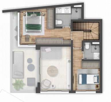 Apartamento, 2 quartos, 104 m² - Foto 28