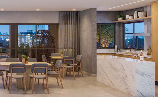 Apartamento à venda em São Paulo, Campo Belo, com 2 quartos, 73,09m² - Renaldo Moura