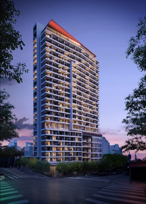 Studio à venda em São Paulo, Pinheiros, com 1 quarto, 25,8m² - Renaldo Moura