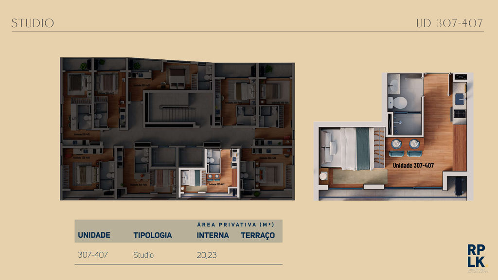 Planta - Unidade 307-407