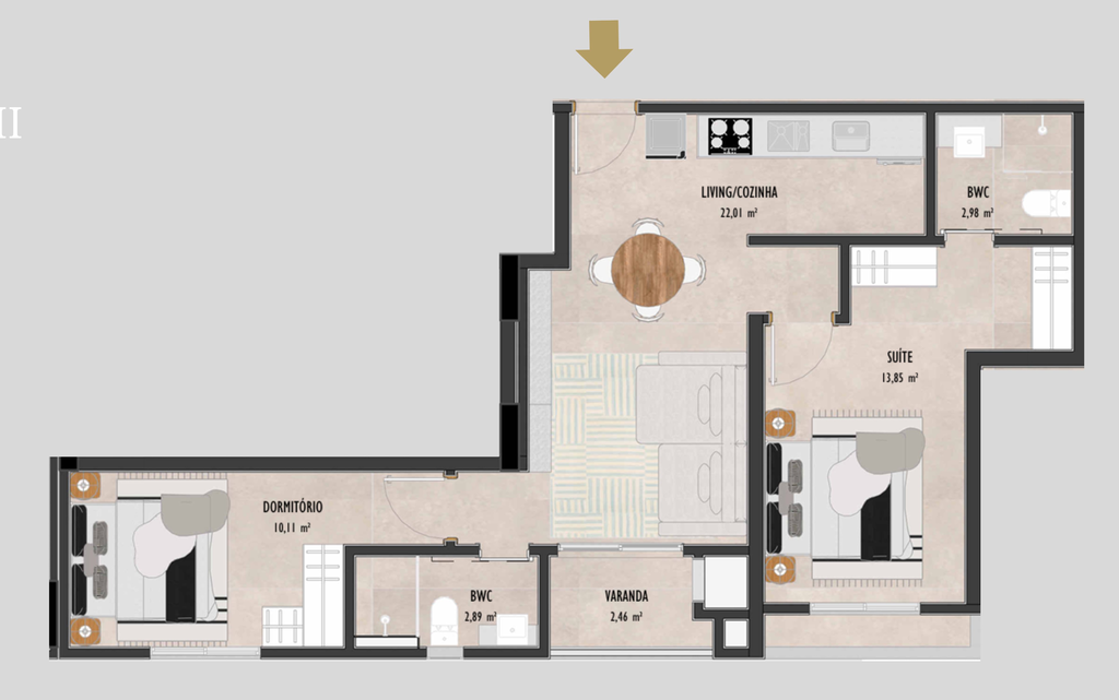 Apartamento, 3 quartos, 94 m² - Foto 76