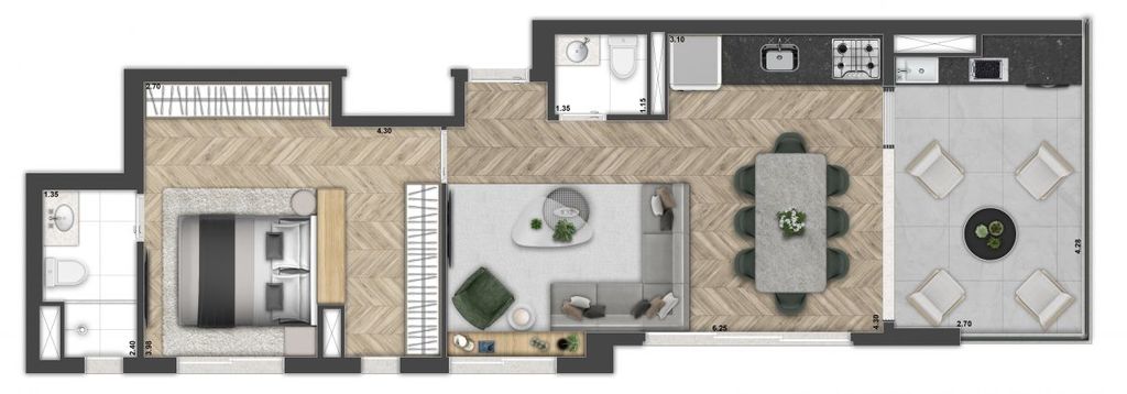 Apartamento, 2 quartos, 64 m² - Foto 20