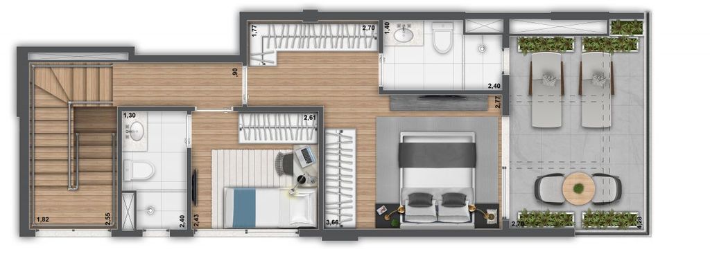 Apartamento, 2 quartos, 64 m² - Foto 22