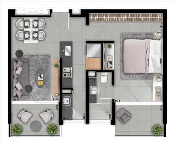 Apartamento, 2 quartos, 105 m² - Foto 17