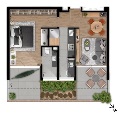 Apartamento, 2 quartos, 105 m² - Foto 19