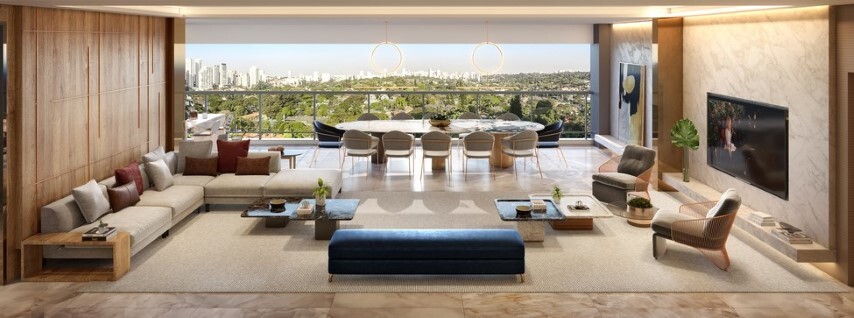 Apartamento à venda em São Paulo, Campo Belo, com 3 quartos, 165,5m² - Carreyra Imobiliaria