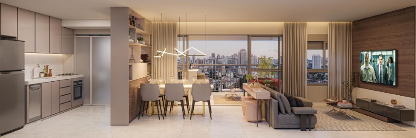 Apartamento à venda em São Paulo, Mooca, com 4 quartos, 130,71m² - Renaldo Moura