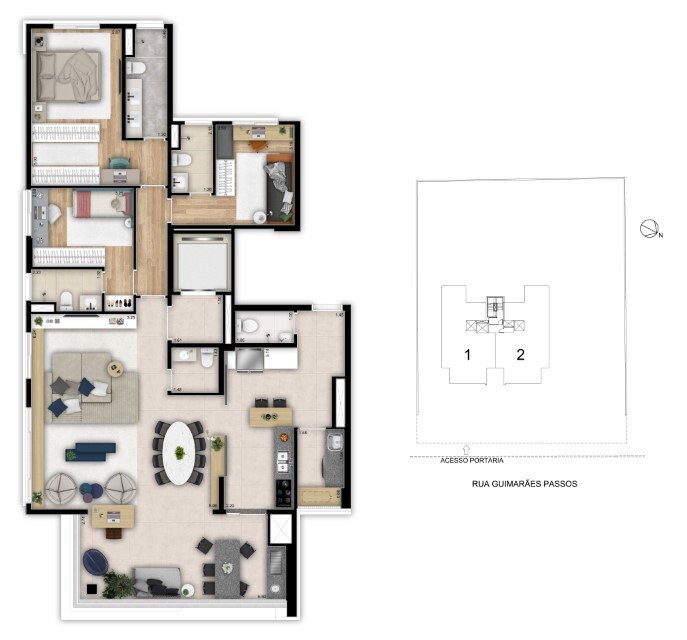 Apartamento, 4 quartos, 150 m² - Foto 19