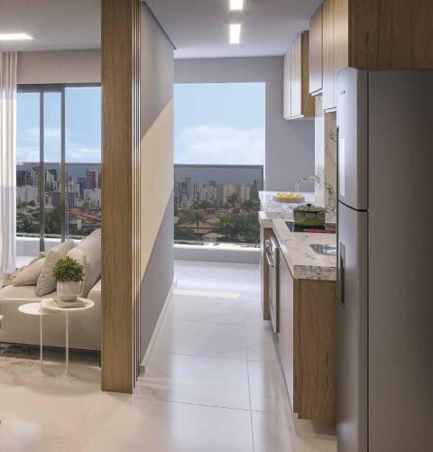 Apartamento à venda em Santo André, Campestre, com 2 quartos, 56,79m² - Imóveis Magamar