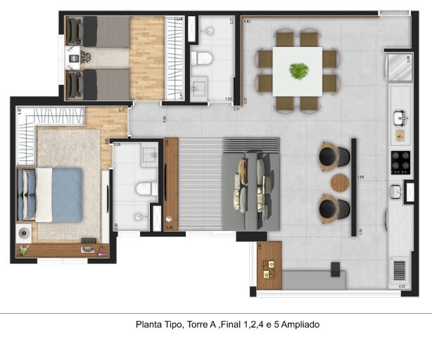 Apartamento, 3 quartos, 87 m² - Foto 22