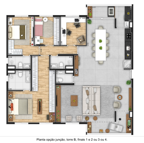 Apartamento, 3 quartos, 87 m² - Foto 28