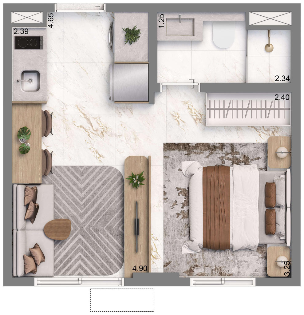 Loja-Salão, 24 m² - Foto 15