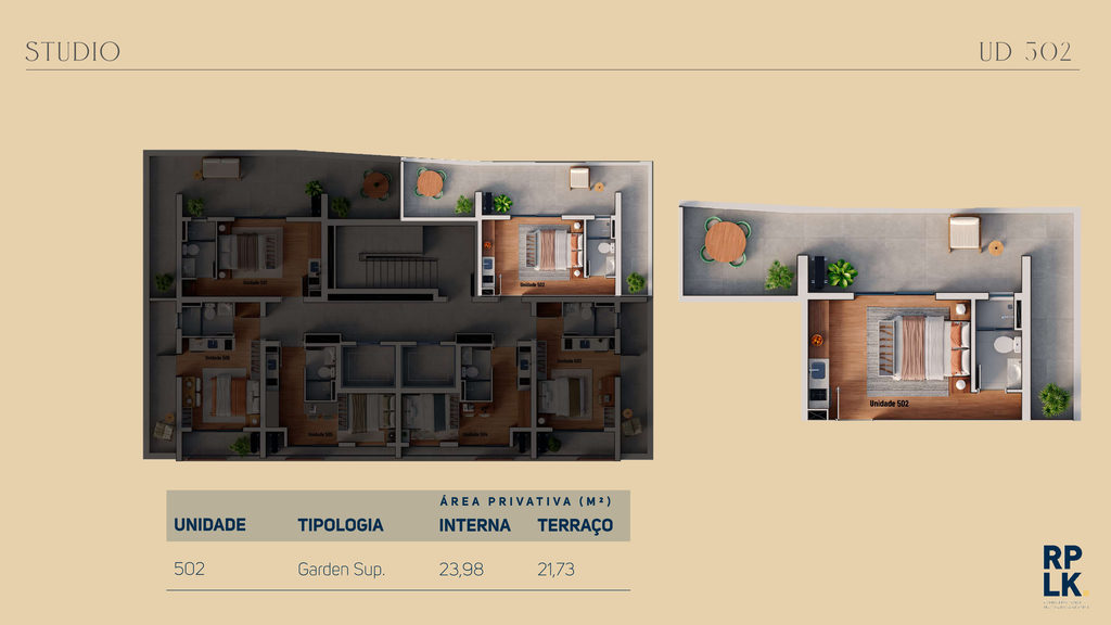 Planta - Unidade 502