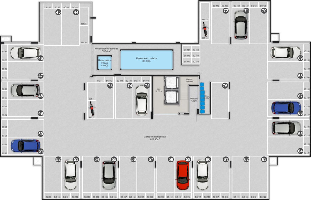 Apartamento, 2 quartos, 62 m² - Foto 21